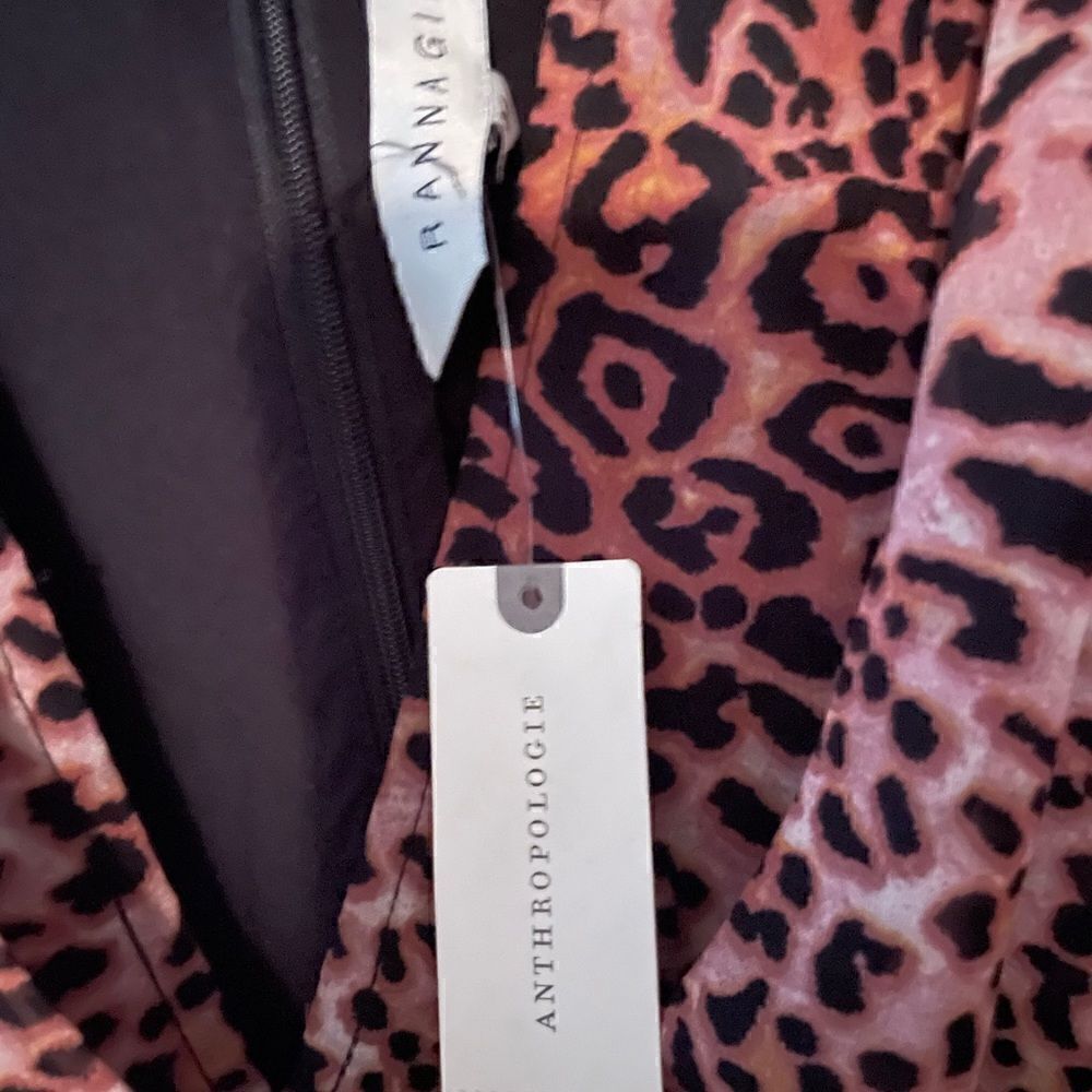 Ranna Gill leopard cut out dress NWT - Picture 7 of 9